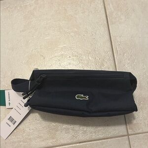 Lacoste Men's Dark Blue Toiletry Bag